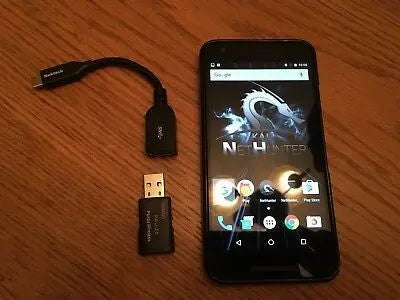 Kali Linux Nethunter Pentesting SmartPhone Nexus 5x (With External Wifi Adapter) Unlocked Mobile Phones
