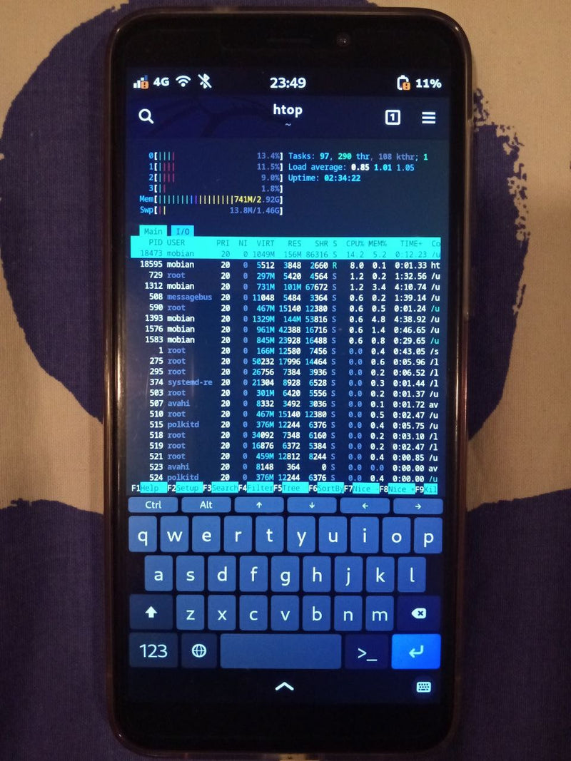 Kali NetHunter Pro on PinePhone/Pro