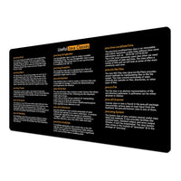 Large Shortcut Reference Desk Mat 60x30cm