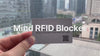 Pack of 50 RFID Blocking Card Contactless Card Protection Safe RFID Card Wallet Shield Protector Blocker