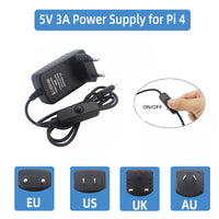 Raspberry Pi 4 Model B Starter Kit with Case and Power